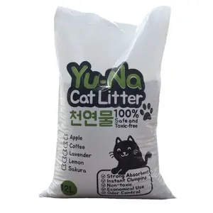 12 LITER PASIR KUCING GUMPAL WANGI PREMIUM YUNA AROMA LAVENDER