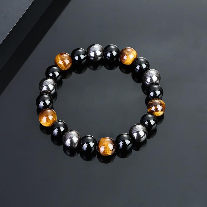 Product Introduction of Vòng Tay Đính Cườm, Amazon Và Điều Kiện Trở Thành Trở Thành, Đá Mắt Hổ, Vòng Tay Nam Châm Đen, Phong Cách Châu Âu Và Mỹ, Thích Hợp Cho Nam Và Nữ, Vòng Tay Cặp Đôi 53
