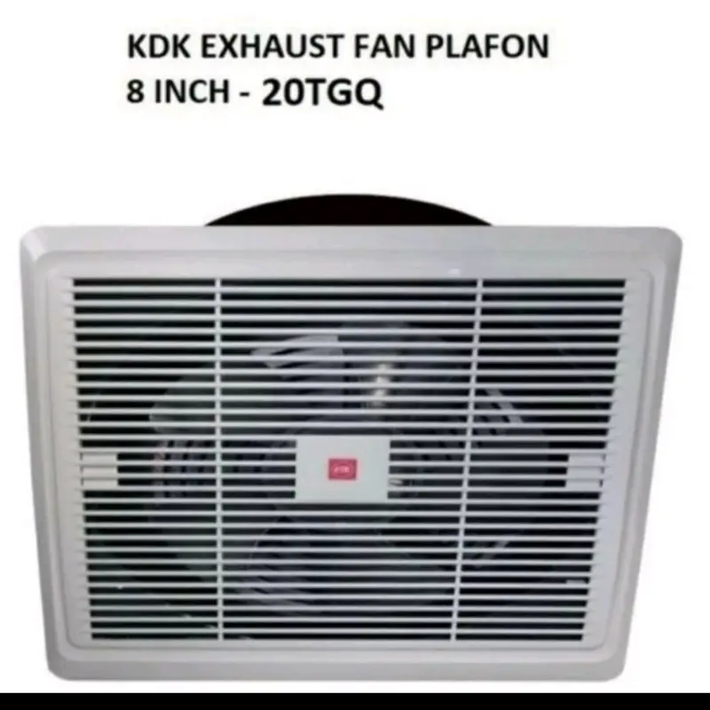 KDK 20 TGQ EXHAUST FAN PLAFON 8 INCH/KDK 20 TGQ Garansi Pabrik 2