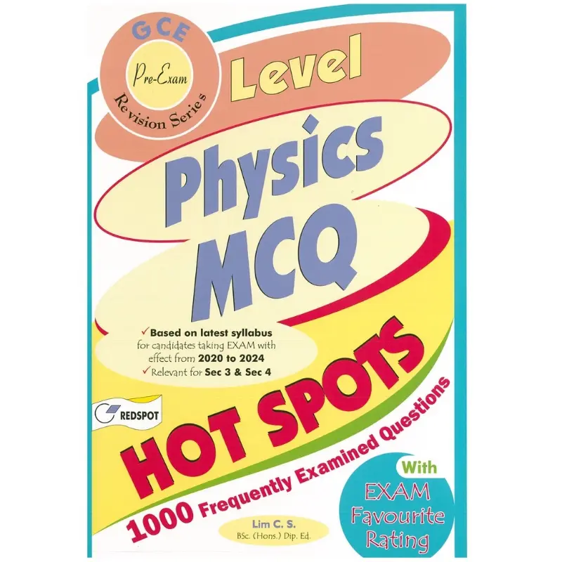 High Quality O Level Physics MCQ Hot Spots / Upper Secondary / Physics / Assessment Books