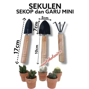 Sekop mini 3in1 set skop dan garu mini untuk sekulen tanaman kebun bisa untuk anak dan dewasa 99tools