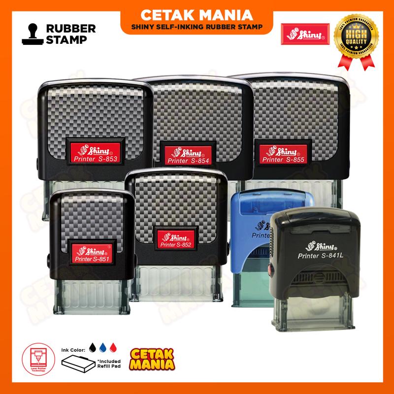 Shiny Self Inking/Rubber Stamp/Cop Jururawat/Cop Syarikat-Shiny Series ...
