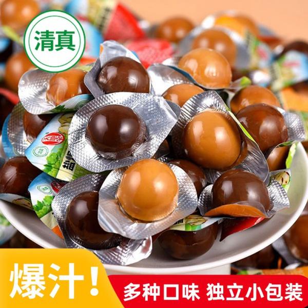 Product Introduction of Breakfast Snacks No Shell Quail Egg Snack Spiced Taste Small Package Spiced Egg Snack 0