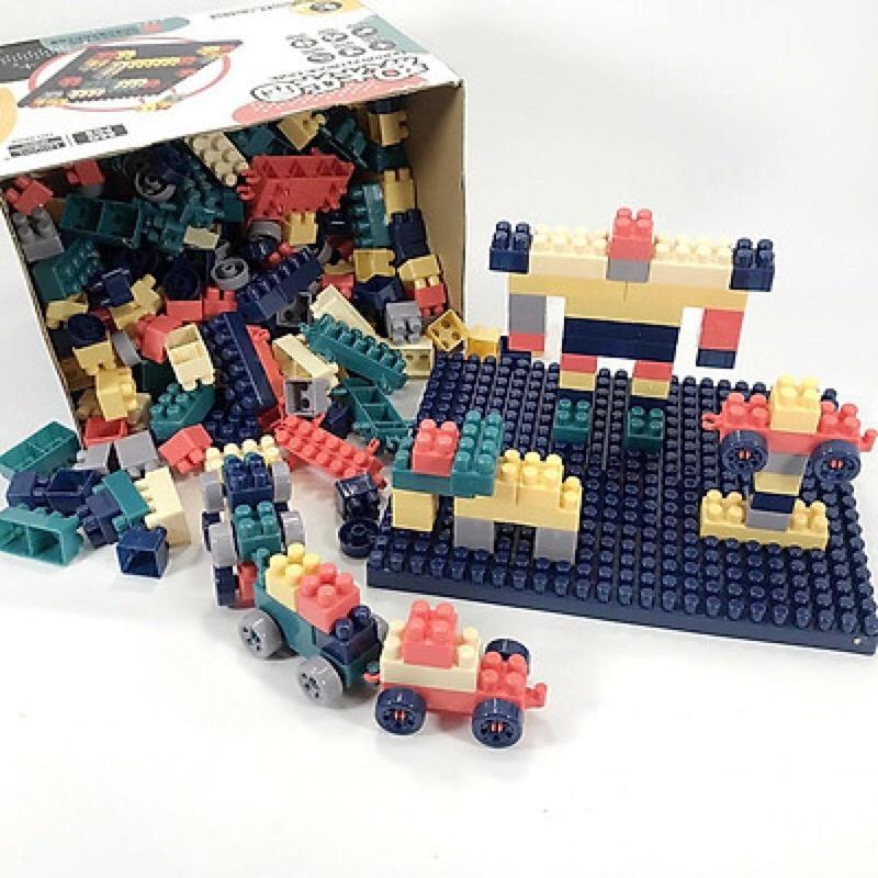 Bộ ghép hình siêu trí tuệ 520 chi tiết cho bé Bộ Xếp Hình Bộ Lắp Ráp Tháo Lắp