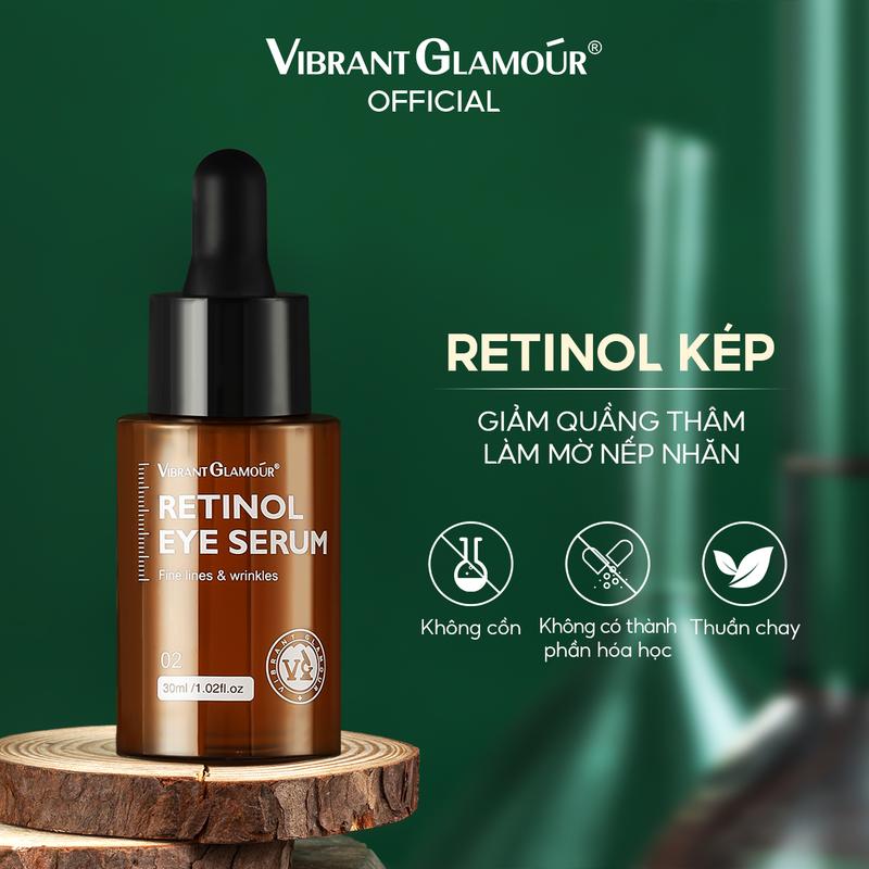 Tinh Chất Dưỡng mắt VIBRANT GLAMOUR FDA Retinol Collagen Tươi Trẻ Làn Da 30ml