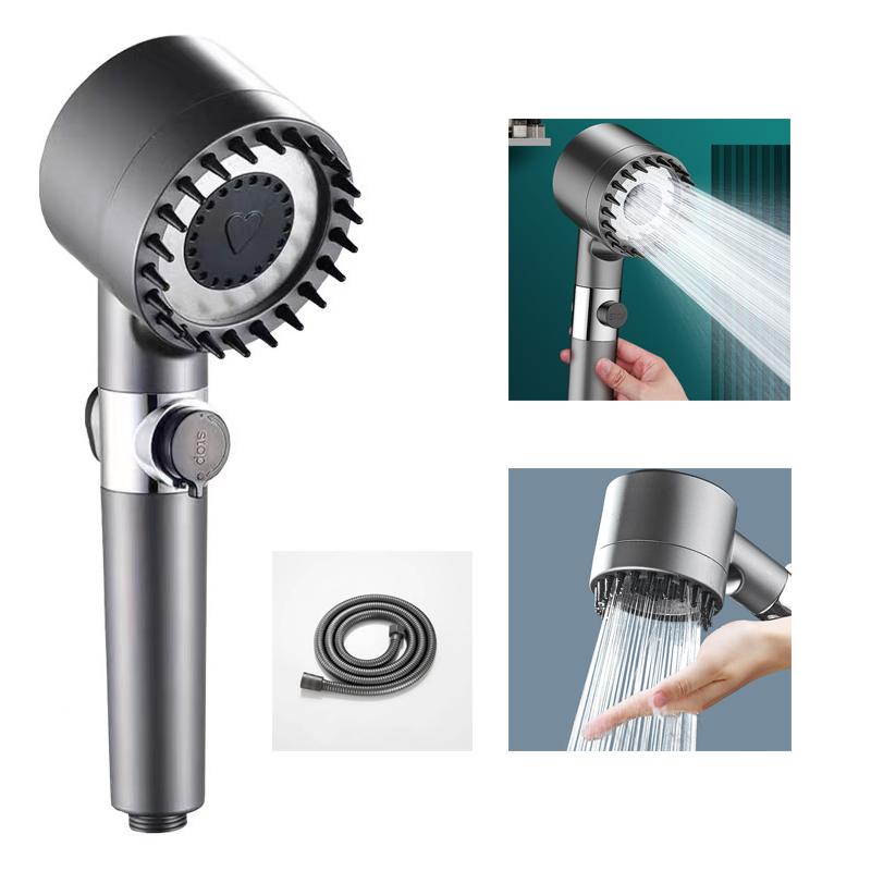 BÁN CHẠY Vòi Sen Dùng Cho Nhà Tắm Đầu Vòi Hoa Sen Mát Xa 4 Trong 1 3 Chế Độ Áp Suất Cao Tiết Kiệm Nước Lõi Cotton Lọc Cho Nhà Tắm