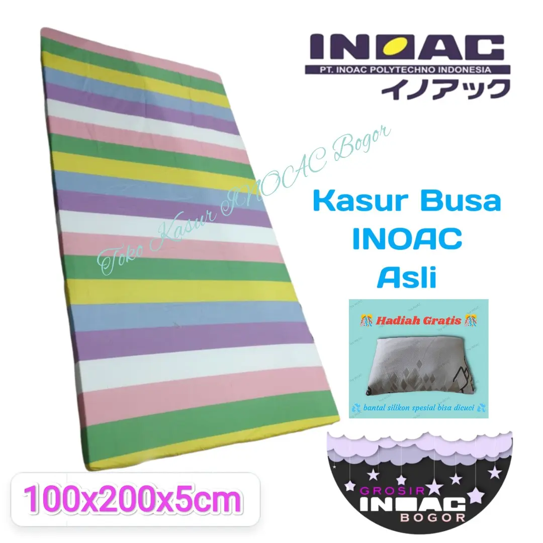 Kasur Busa INOAC Super Single uk 100x200x5cm