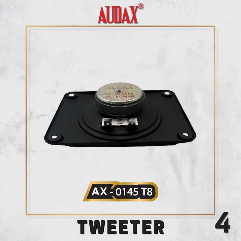 Audax - Speaker Pasif AX-0145 T8 Tweeter 3