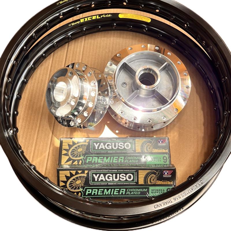 Căm đùm niềng excel mod, đùm mạ crom, căm yaguso cho sirius, ex2010, jupiter Phụ Kiện Phụ Tùng