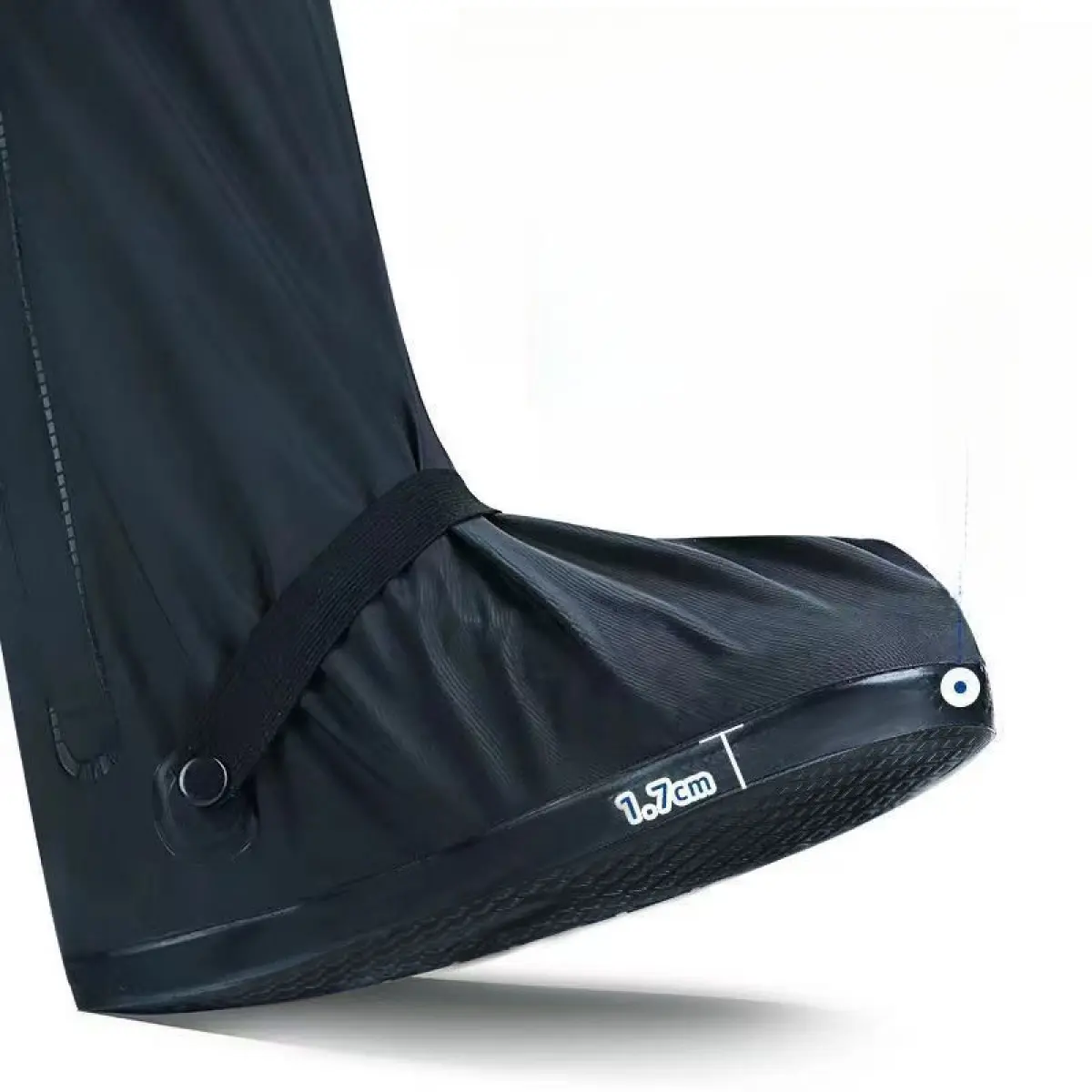 Motorbike Rain Shoe Covers Anti-Slip Wear-Resistant Thickened Water Shoes Rain Shoes Takeaway Rider Waterproof Boot Covers