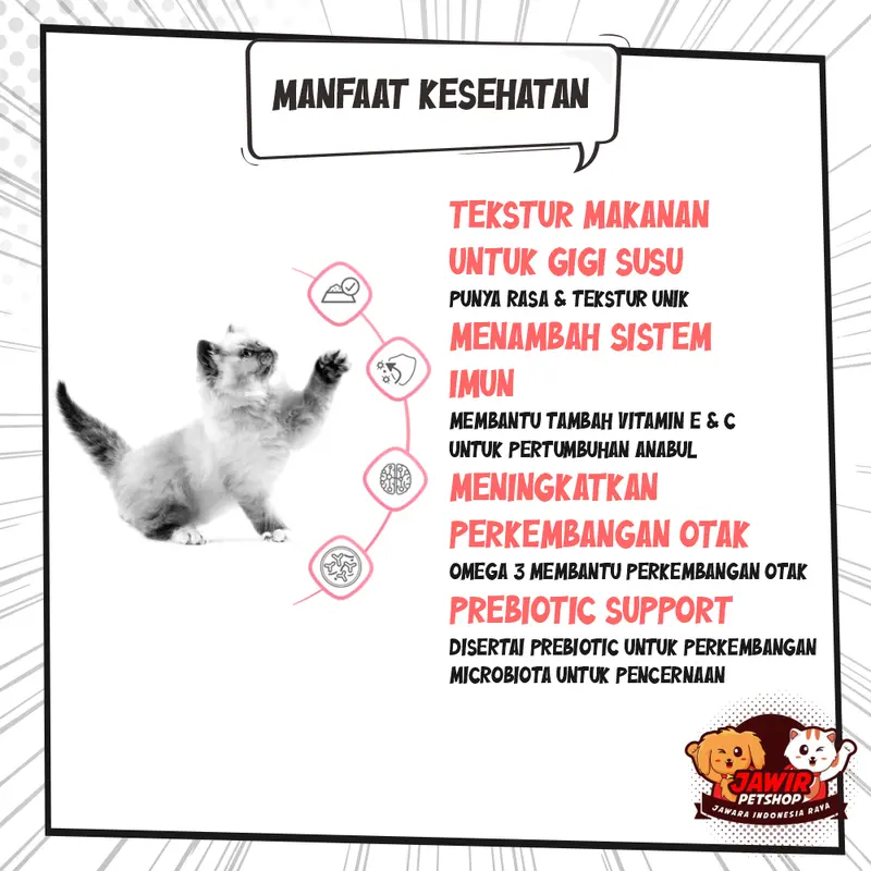ROYAL CANIN KITTEN Pouch 85gr RC Cat Wet Food Makanan Anak Kucing Basah Sachet Loaf Gravy Jelly Murah Penambah Nafsu Makan Kiten Pencernaan Sensitif 2