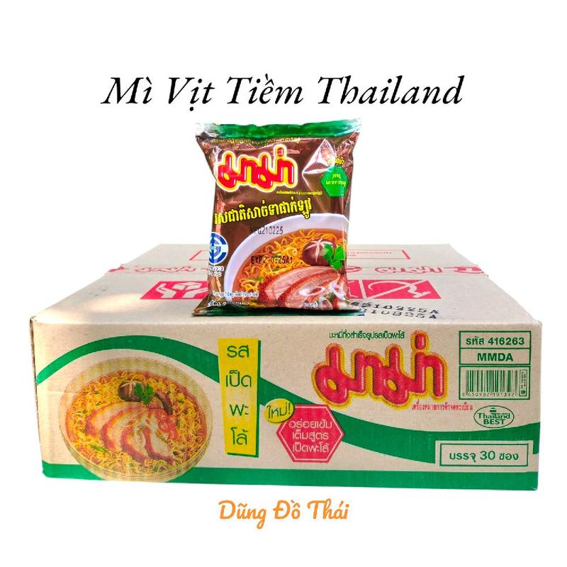 Thùng 30 Gói Mì Vịt Tiềm Mama Thailand. 60gr