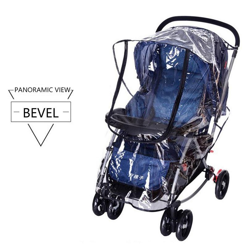 Baby Stroller Weather Shield, Waterproof Baby Stroller Rain Cover, Windproof Baby Stroller Windshield, Warm Baby Stroller Cover, Stroller Accessories 6