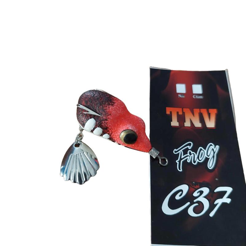  Mồi Câu Lure TNV C37 lưỡi Độ Thép Trắng Không Rỉ Chuyên Câu Lure Cá Lóc Fishing Bắt Cá Đi Câu Câu Cá 
