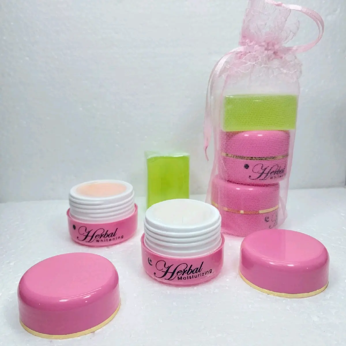 PAKET CREAM HERBAL Siang&Malam MOISTURIZING 3in1 Pelembab Wajah Perawatan