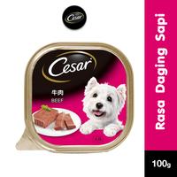 Gambar Cesar Makanan Anjing Premium Basah Multivariant 100 gr- Isi 6 wet  food - Isi 6 dari Whiskas Indonesia Kota Tangerang 4 Tokopedia