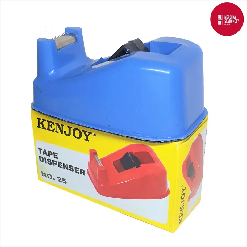 Dispenser Tape/Tempat/Pemotong/Cutter Isolasi/Solatip/Plester Kecil KENJOY NO 25 Pemotong 1