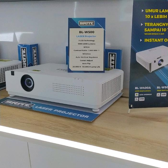 Jual Laser Projector BRITE BL-W500 5000 WXGA Proyektor Laser ...