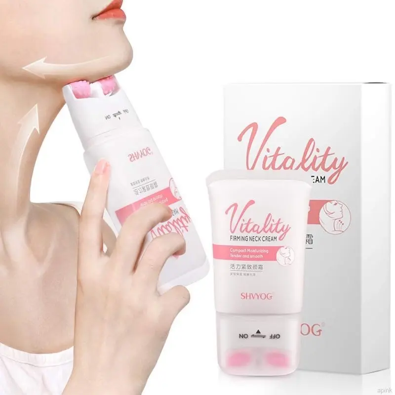 Kem dưỡng da cổ có thanh lăn dưỡng trắng, giảm nếp nhăn nâng cơ làm săn chắc da Skincare