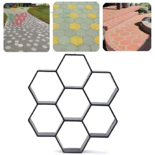 Cetakan Jalan Teras Paving Block DIY Paving Blok Mudah Praktis Digunakan Promise Plastik 3
