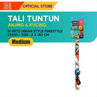 Gambar M-Pets Urban Style Freestyle Leash M / Tali Tuntun Anjing Kucing dari M-Pets Volk Pets Indonesia Kota Tangerang 1 Tokopedia