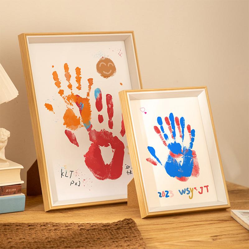 Product Introduction of Bộ Thiết Bị Theo Dõi Gia Đình, Bộ Chân Em Bé, 6 Màu, In Nghệ Thuật Tự Làm, Khung Gỗ, Với Vụ Nổ Giấy, Thích Hợp Làm Quà Tặng Cho Cha Mẹ Mới, Thích Hợp Cho Các Cặp Đôi Và Bạn Bè Gia Đình, Chủ Đề Voi 13