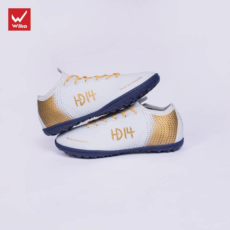  Giày Đá Bóng Nam Nữ Wika HD14  Flash  Rapid Chính Hãng ,Giày Đá Banh Chất Liệu Da TPU Đệm EVA Giảm Chấn Thương Êm Ái Aobongdanet05 Sneaker Sport Cao Su 