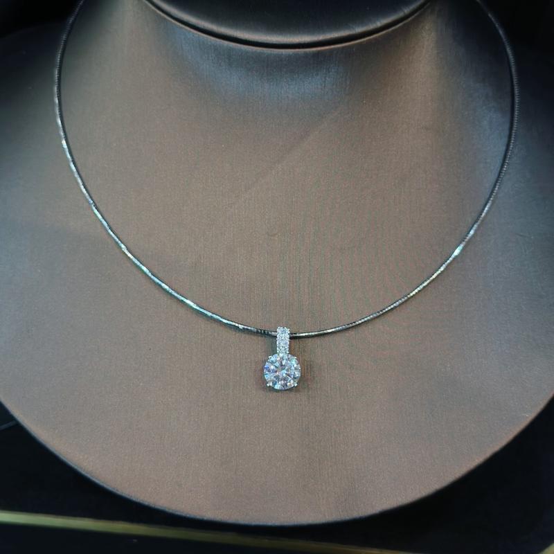 Vòng Kiềng Cổ Chạm Máy Phối Mặt Hột X.o.à.n Nam Mỹ Đã Xi Kim (P30)