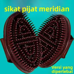 Sikat Pijat Meridian Asli Dredging Pelangsing Kaki Tubuh Perut Ajaib Refleksi Anti Selulit Urut Wajah