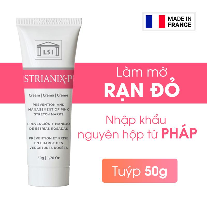 [Xuân Quỳnh]  Strianix - P 50g, Kem rạn da dùng cho làm mờ RẠN ĐỎ, hỗ trợ giảm ngứa do rạn