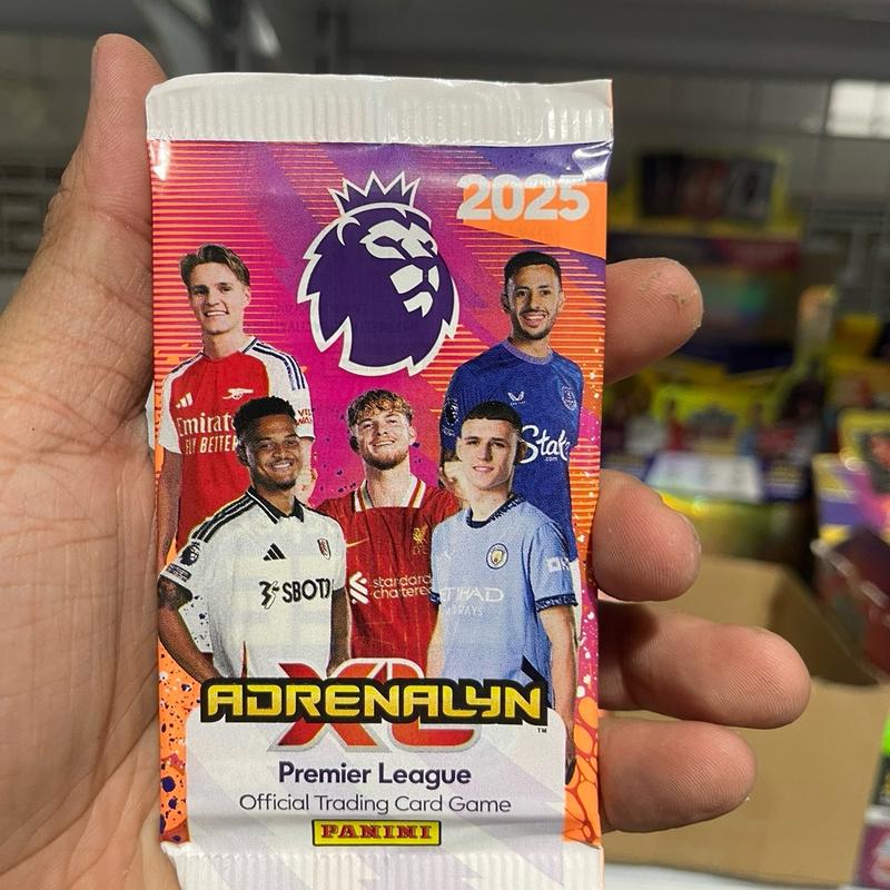    Pack Lẻ   Gói Thẻ Lẻ Cầu Thủ Bóng Đá Panini Adrenalyn XL Premier League 2025 2024 25  8 Thẻ   