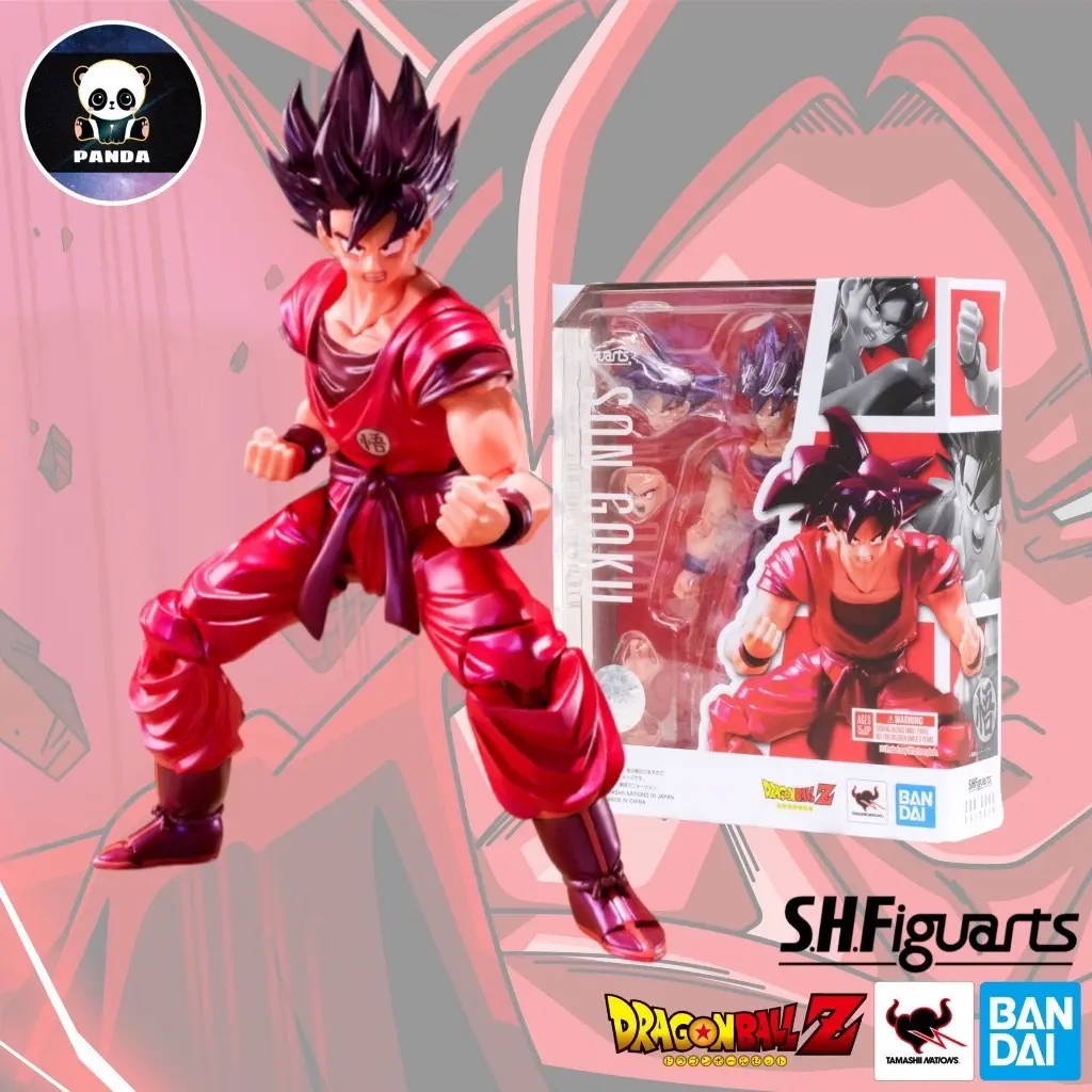Đồ Chơi Mô Hình Chính Hãng SHFiguarts: Son Goku Kaiouken Dragon Ball Z - Bandai SHF