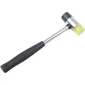 Palu Hand Mallet Double Face Bahan Karet dengan Gagang Anti Slip
