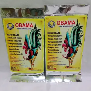 Obat Ayam Sakit Obama Isi 6 Sachet Crd Ngorok Aratan