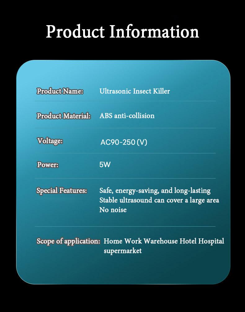 Product Introduction of 【Local Stock】360° Upgraded Ultrasonic Pest Repeller 1Pack Indoor Ultrasonic Repellent for Roach Rodent Mouse Bugs Ant Mosquito Mice Spide Electronic Plug in Pest Control 28