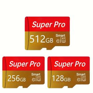 128GB Micro SD Card with Adapter, High Speed Storage Card, Large Capacity Storage Card for Tablet & Camera & Phone & Laptop & PC & Car Audio