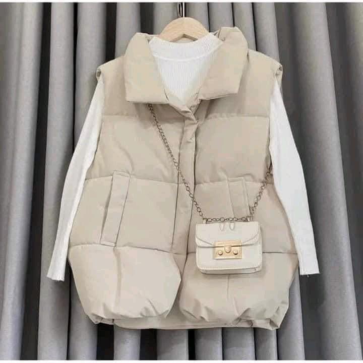 Áo phao gile cao cấp trần bông siêu nhẹ Nam nữ mùa đông  Top Áo Khoác ( không kèm áo len )