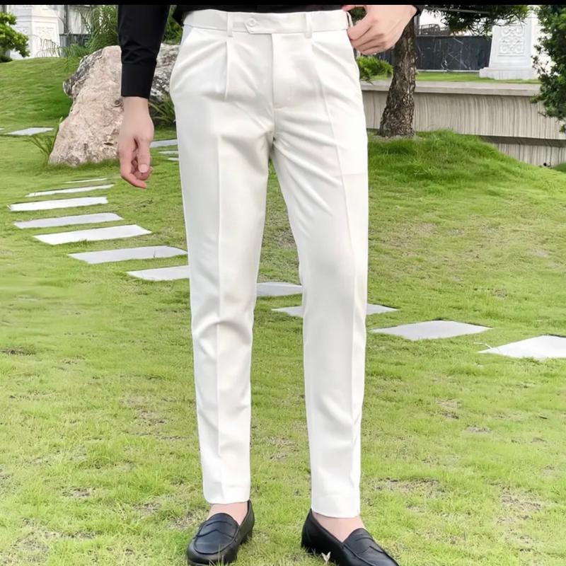 Quần Tây nam, Quần âu nam, quần vải nam Nhiều màu vải co giãn 4 chiều, chuẩn form, lên dáng chuẩn Menswear Pants Có Túi