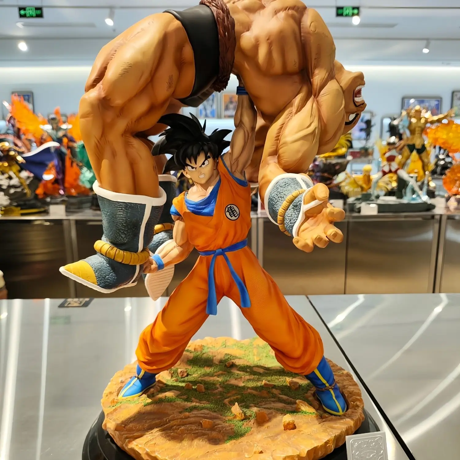 Tượng Mô Hình Chơi Thời Trang, Dragon Ball Tsume Wukong Vs Namba, Được Làm Bằng Tay, Phong Cách GK, Đồ Trang Trí Quà Tặng, Cảnh Anime, Nhập Khẩu