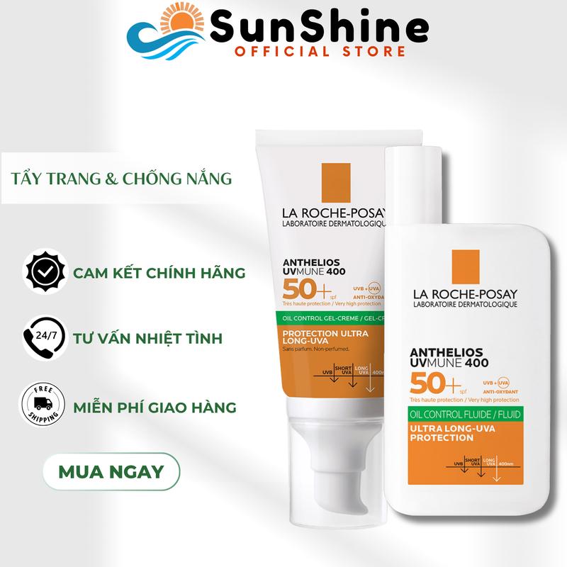 [CÔNG TY] Kem Chống Nắng Laroche Posay & COMBO Xịt Chống Nắng Anessa Spay 60g
