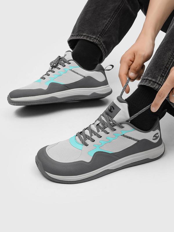 HOBIBEAR Men's shoes, sports shoes, low cut men's single shoes, outdoor wide toe walking shoes, trendy running shoes 0
