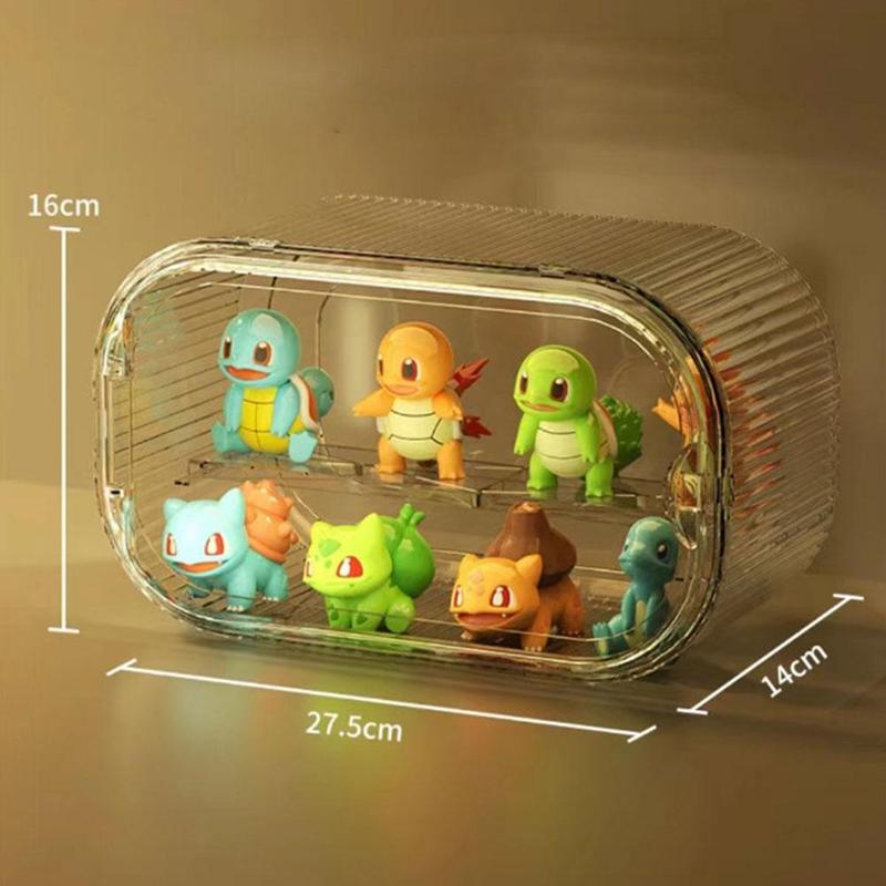 Product Introduction of 1pcs Blind Box Storage Display Rack Transparent Acrylic Display Box Model Storage Box Flexible And Adjustable 12