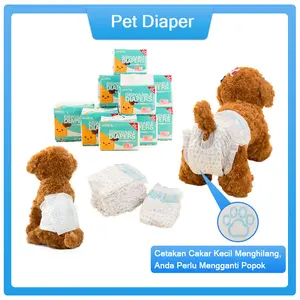 Pet Diapers Popok Anjing Popok Diapers Pampers Anjing KucingPampers Kucing Popok Anjing Jantan Betina Popok Celana Dalam Diapers Loop Mens