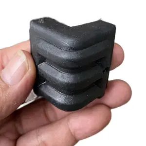 Siku box speaker pengaman sudut bok speker kuat ukuran kecil plastik protector salon hitam murah