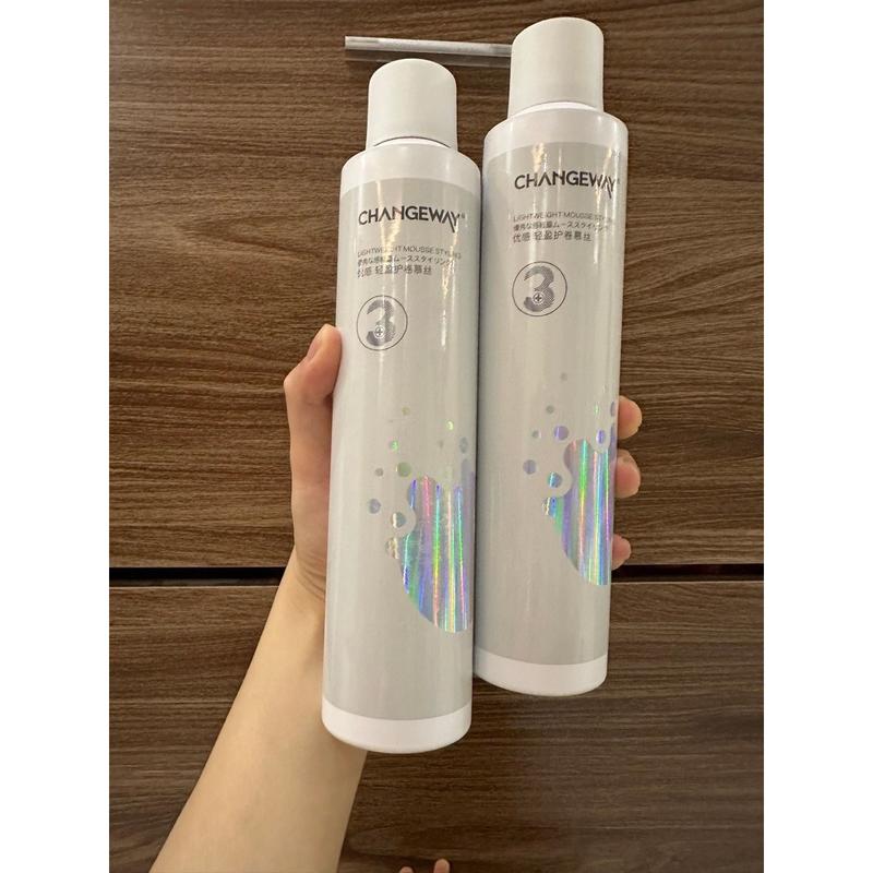 Bọt mềm giữ nếp tóc xoăn CHANGE WAY, Mousse mềm vuốt tóc PUREYES, gel mềm, xả khô tạo kiểu Không chứa silicon Hữu cơ Tạo kiểu tóc
