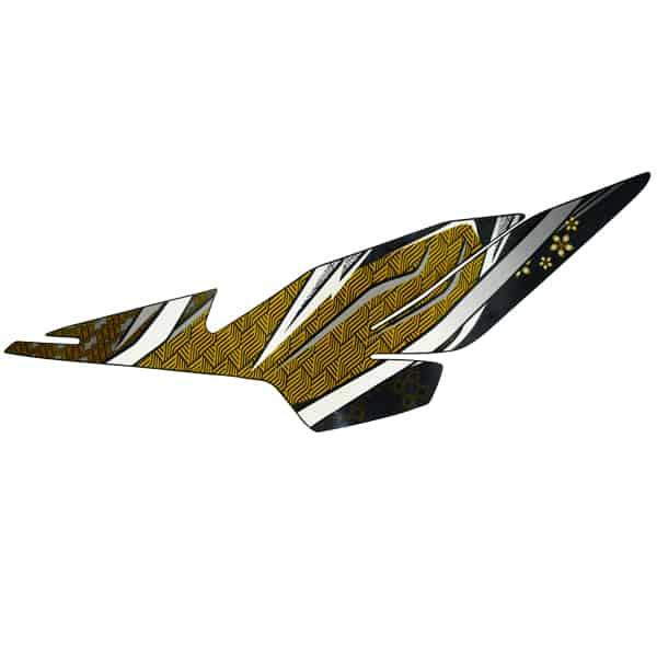 Gambar Stiker Bawah Kiri Mid Cowl Type 1 Honda CBR 250RR K64J 86646K64NG0ZA - Coklat, Hitam, Sticker Body dari Honda Cengkareng Kota Tangerang Tokopedia