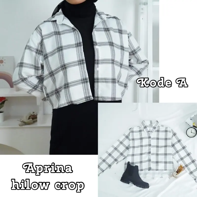 GFS TBM LT APRINA HILOW CROP SHIRT 3