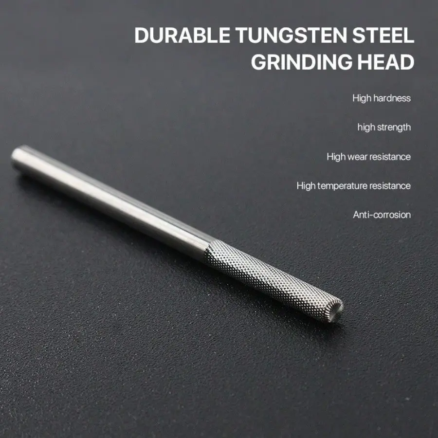 Professional Tungsten Steel Nail Drill Bit - Hypoallergenic, Replaceable For Manicure & Pedicure, Perfect For Removing Glue & Cuticles