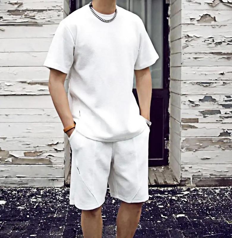 UMA STORE Đan Phượng - Bộ hè nam, nữ cắt xẻ tinh tế chất liệu tổ ong cao cấp