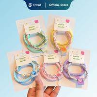 Gambar Tritail - 3pcs / Set Ikat Rambut Anak Korean Soft Pastel Kunciran Rambut Anak Korea - GREEN dari Tritail Kota Administrasi Jakarta Utara 5 Tokopedia